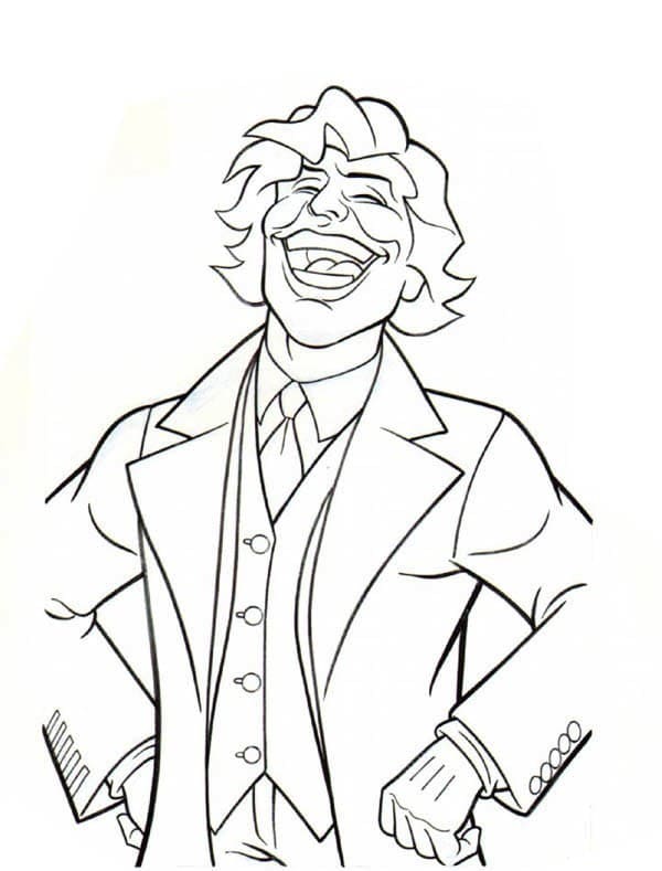 Dibujos de Joker para colorear. Imprime gratis