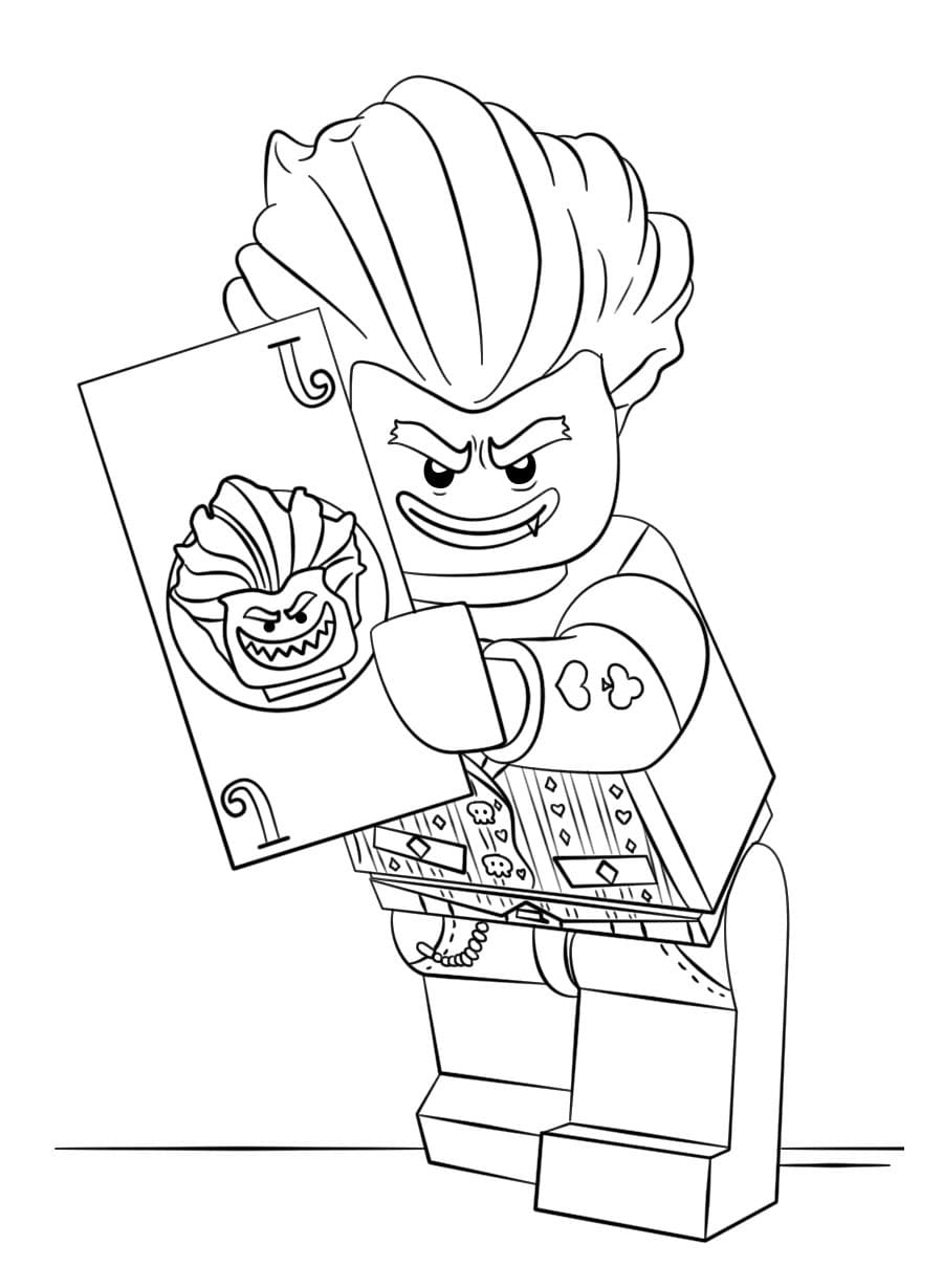 Joker Coloring Pages. Print for free Comics | WONDER DAY — Coloring pages for children and adults