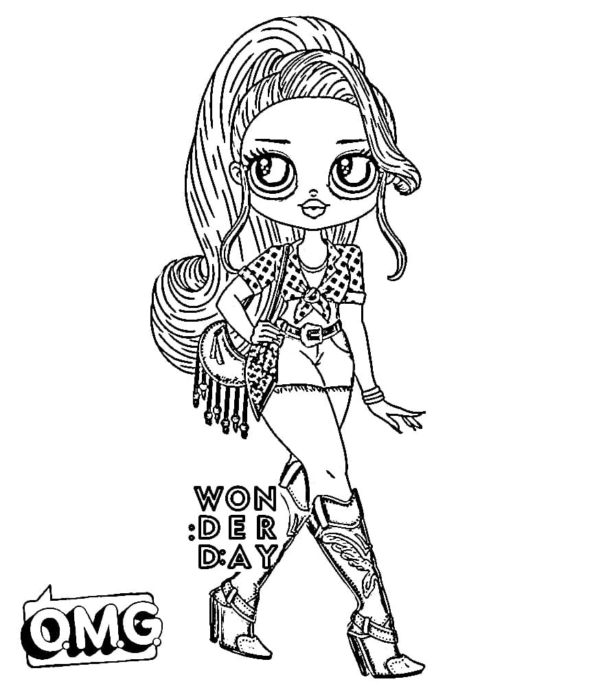 Uptown girl lol omg coloring pages printable – Artofit