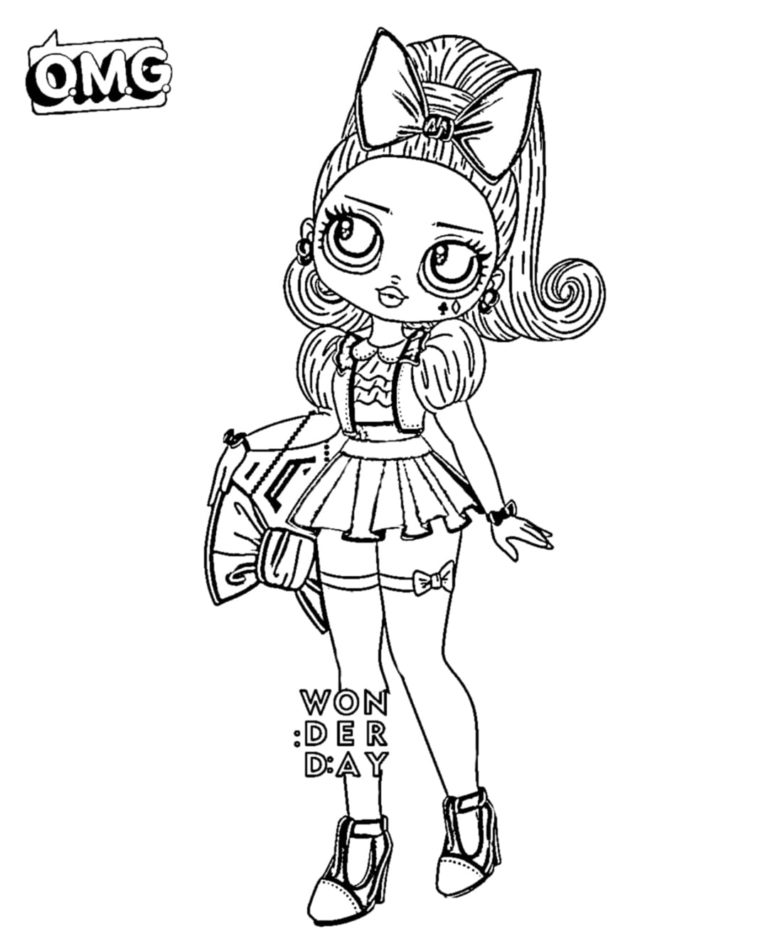 Omg Lol Dolls Coloring Pages - Unruh Scoleney