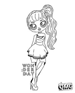 Omg Lol Dolls Coloring Pages - Unruh Scoleney