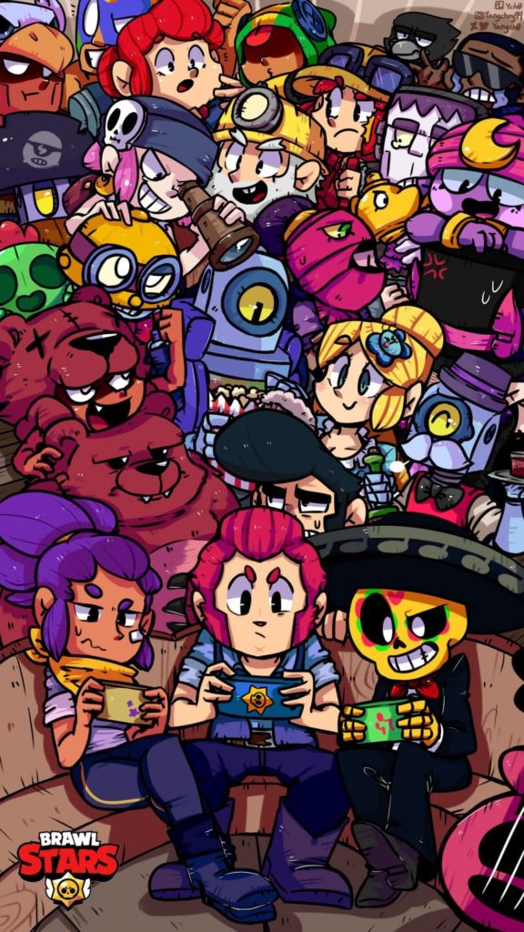 Brawl Stars Phone Wallpapers. 100 Images for Android, iPhone