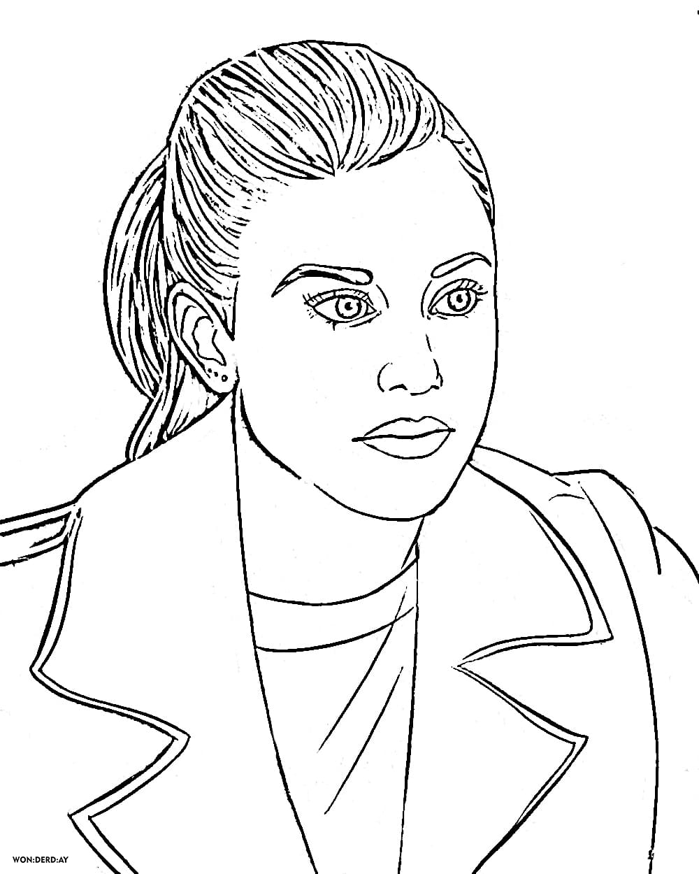 betty cooper coloring pages