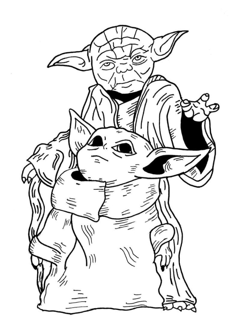 Coloring Pages Star Wars. 110 Coloring Pages for free printing