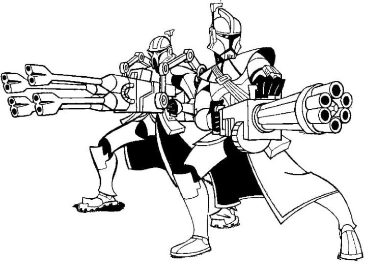 Coloriage Star Wars. 110 Coloriages pour une impression gratuite