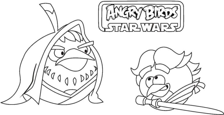 Coloring Pages Star Wars. 110 Coloring Pages for free printing