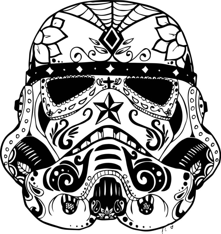 Ausmalbilder Star Wars. 110 Ausmalbilder zum kostenlosen Drucken
