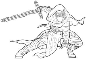 Coloring Pages Star Wars. 110 Coloring Pages for free printing