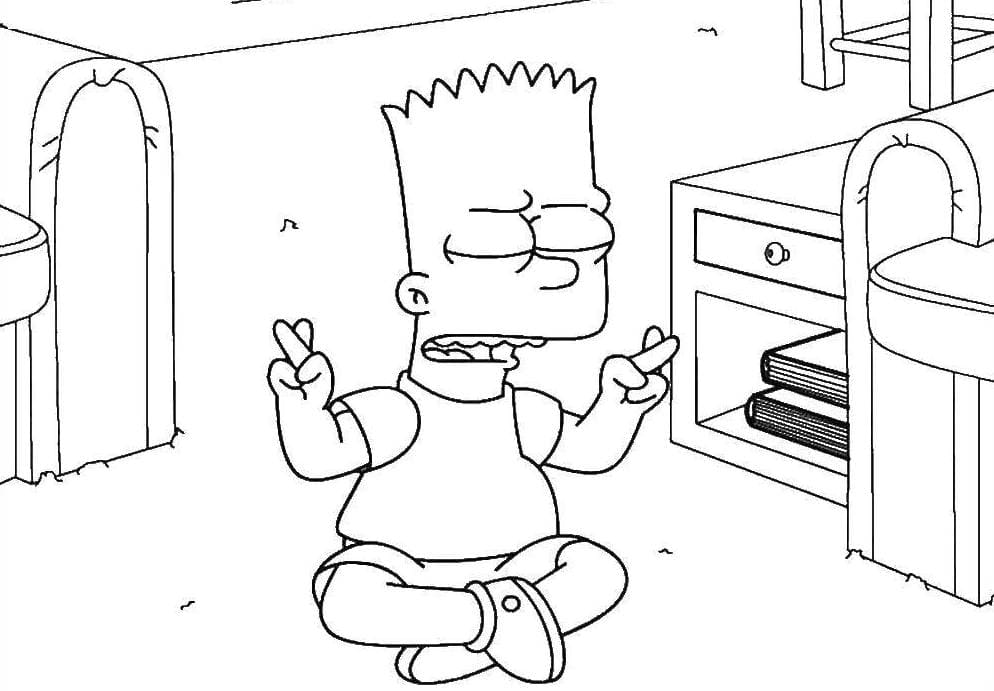 The Simpsons Coloring Pages. 100 Free Images for Printing