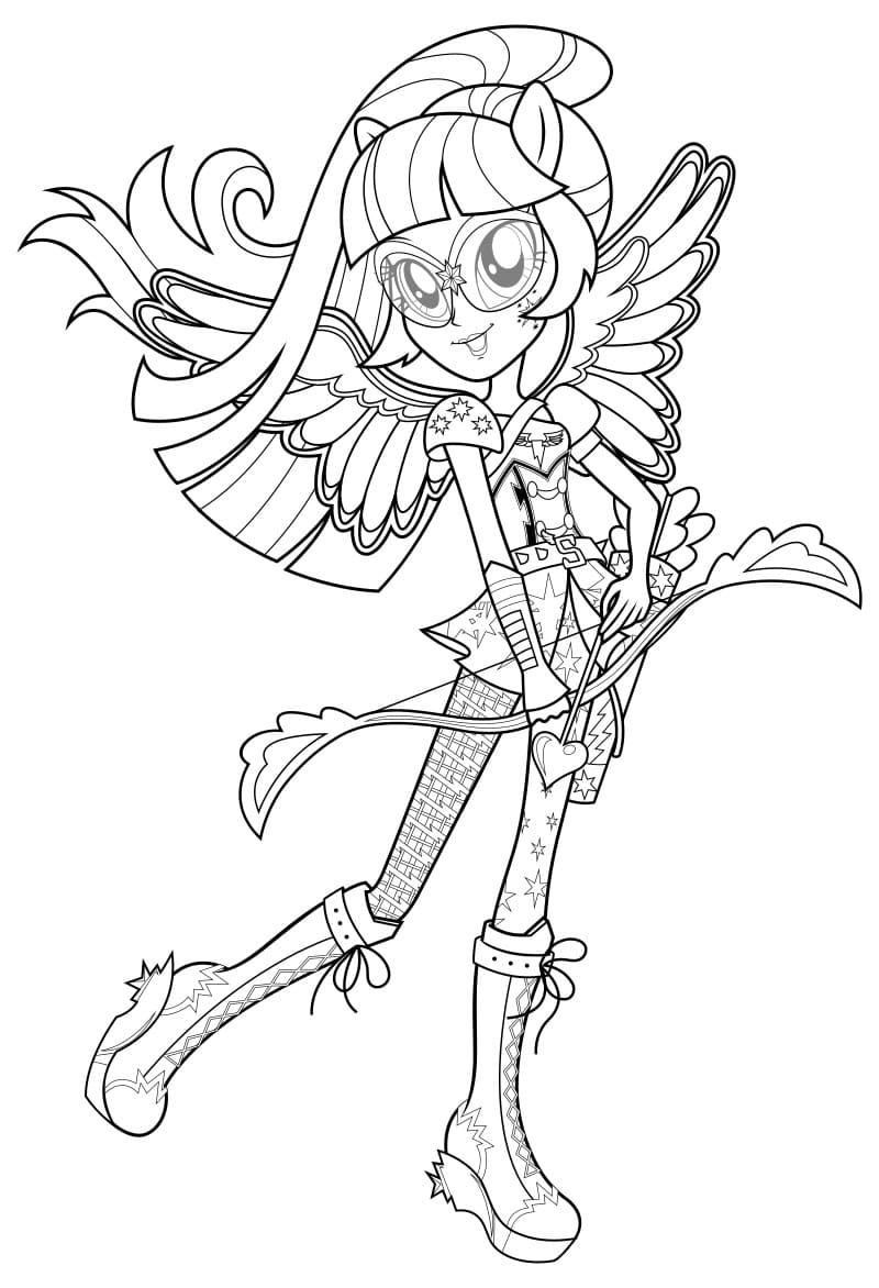 equestria girl coloring pages sunset shimmer equestria