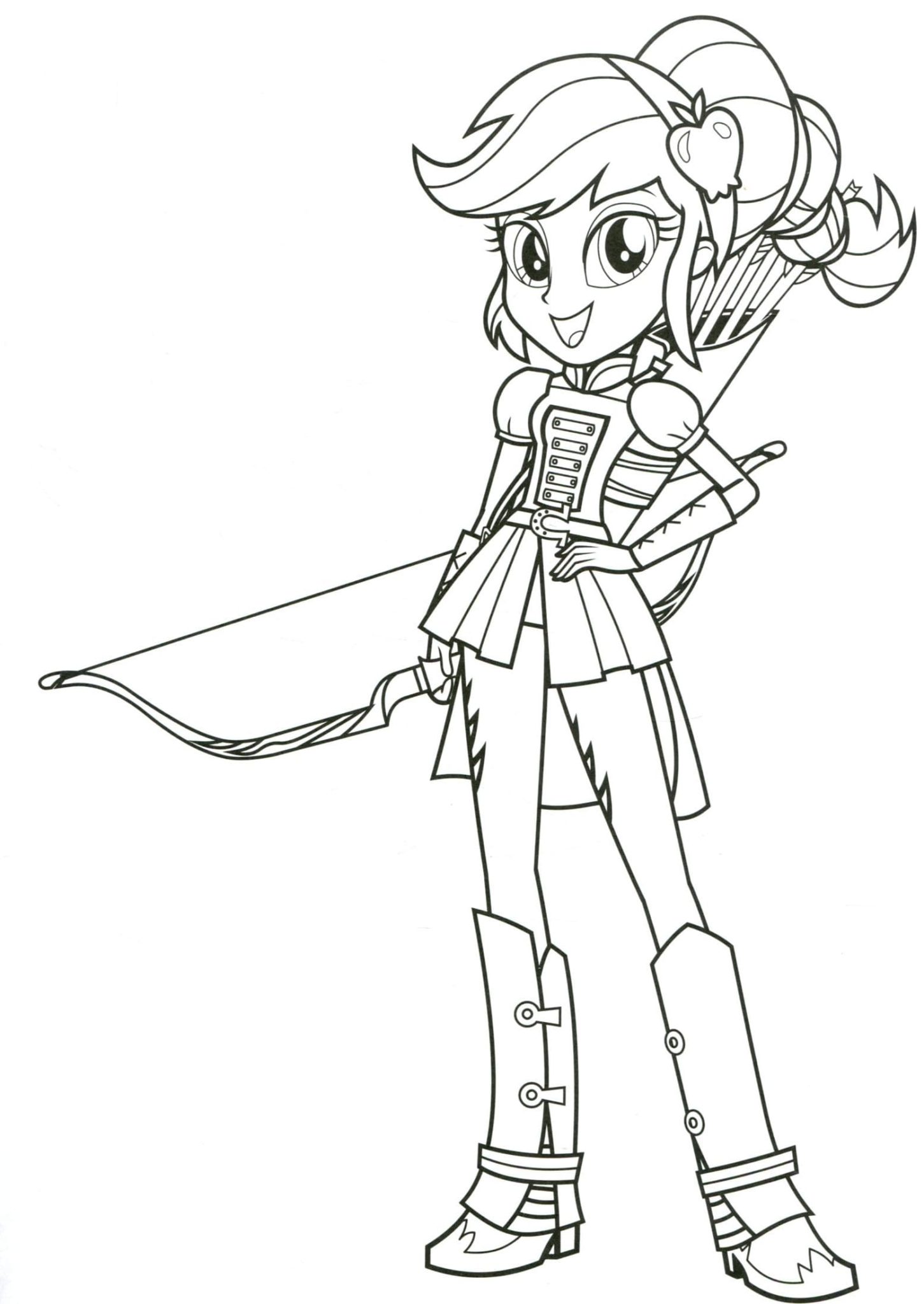 Coloring pages Equestria Girls. 100 Coloring Pages for Printing