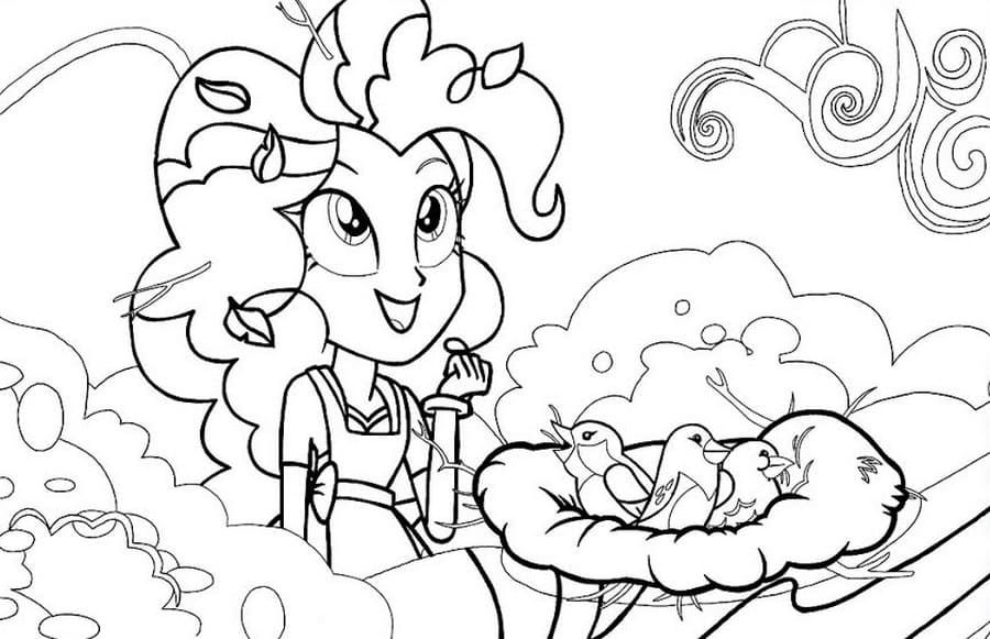 Coloring pages Equestria Girls. 100 Coloring Pages for Printing