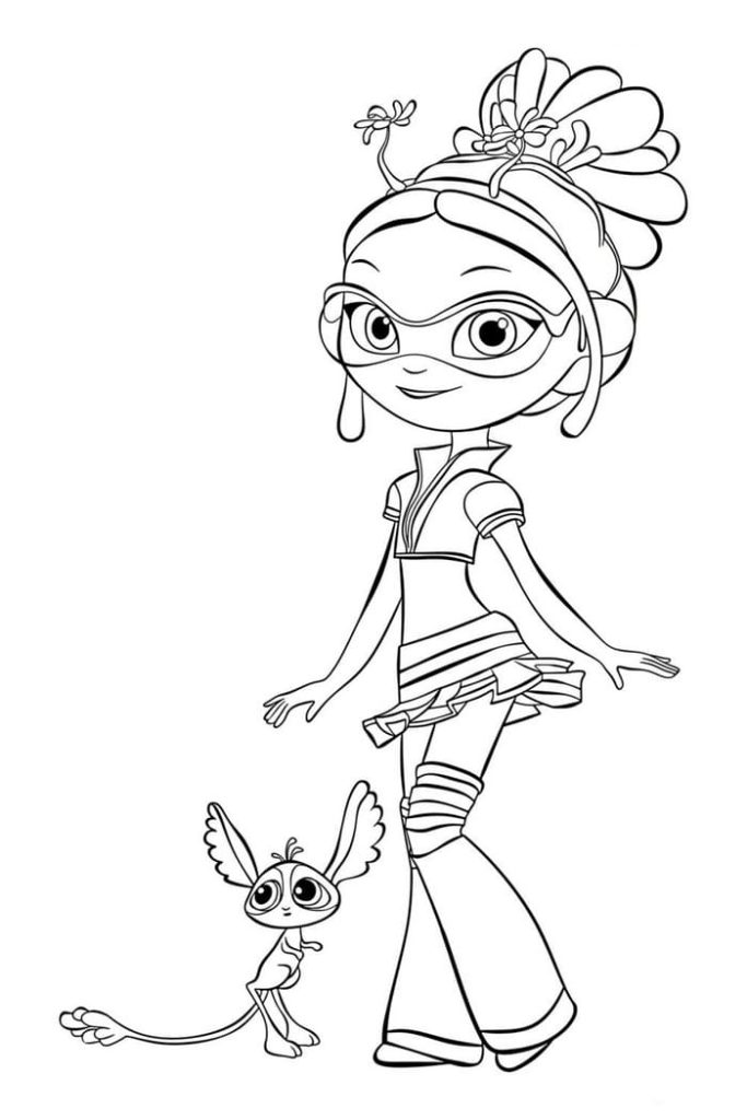 Coloriage pour les filles de 7 ans. Imprimer 110 Coloriages gratuites