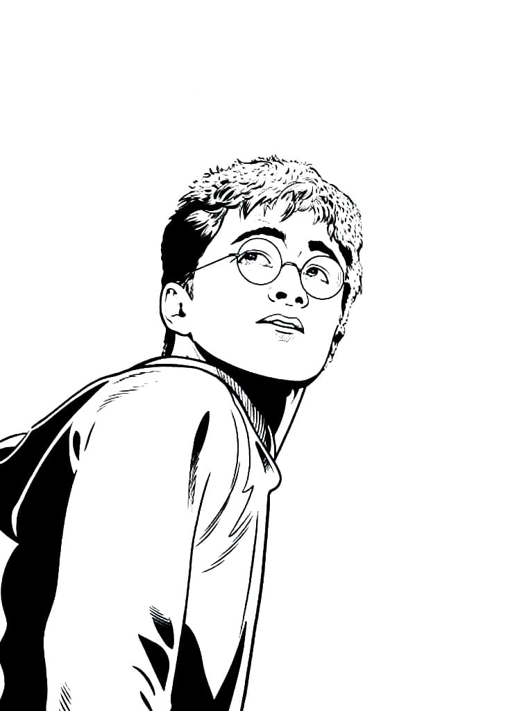 Dibujos de Harry Potter para Colorear (150 Piezas). Imprimir A4