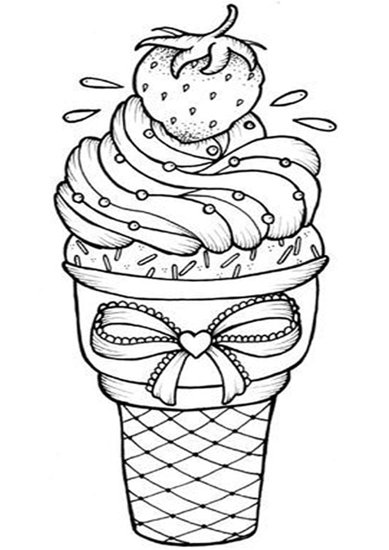 desenhos de sorvete para colorir 90 peças imprima gratuitamente