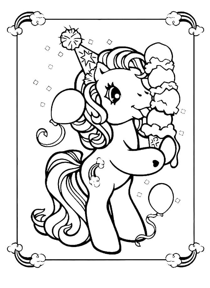 Ice cream Coloring Pages (90 Pieces). Download and Print for Free