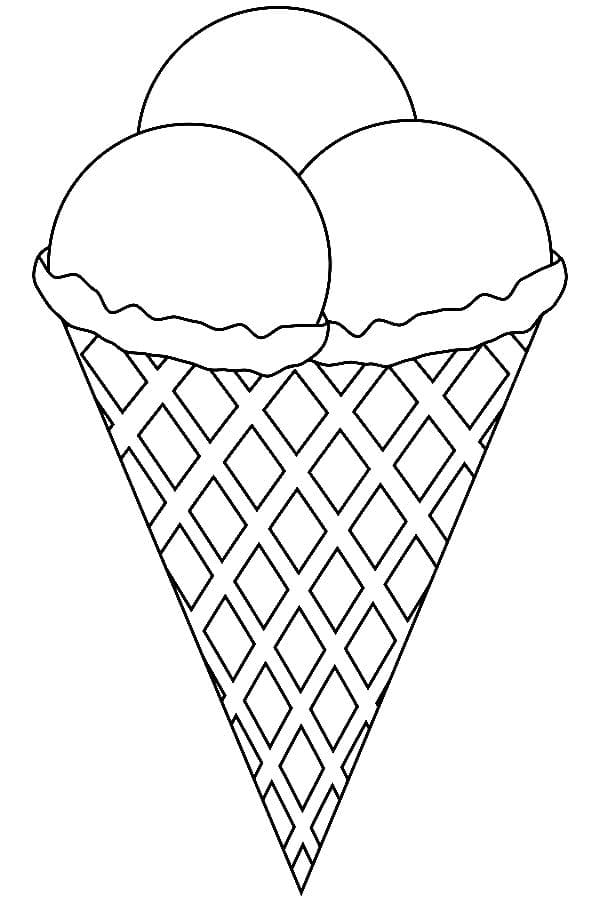 Ice Cream Coloring Pages 90 Pieces Download And Print For Free