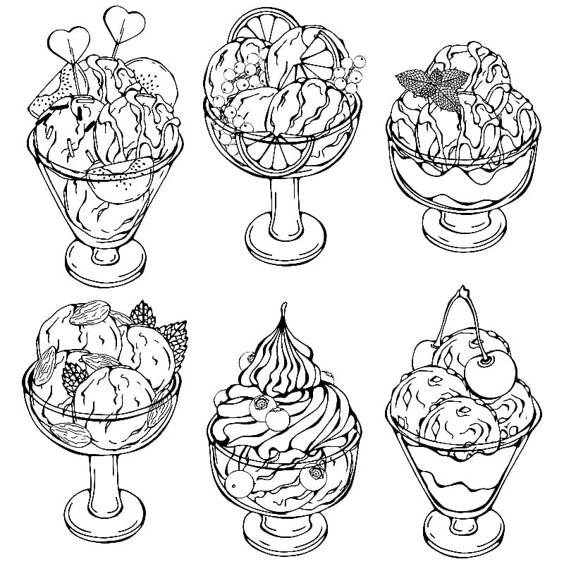 Desenhos Colorir Sorvete  Ice cream coloring pages, Summer coloring pages,  Coloring pages