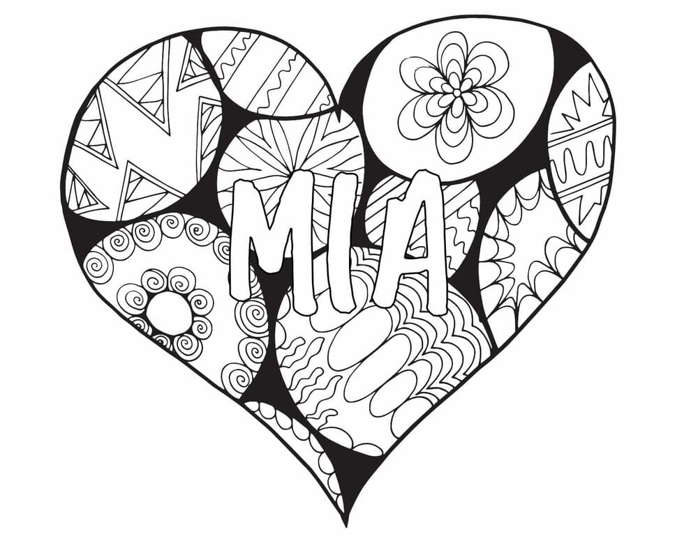 Dibujos para colorear Mia and Me. Imprime gratis para niños