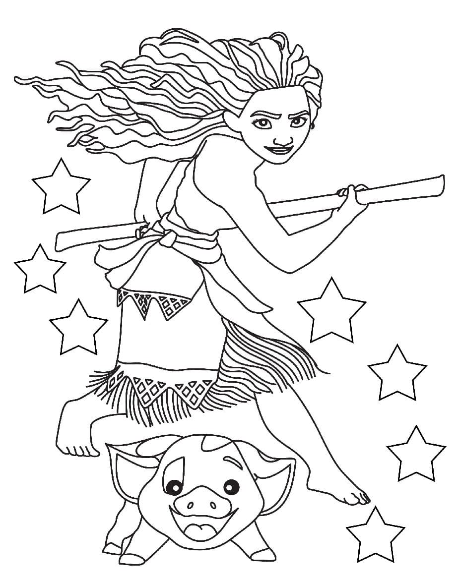 Moana Coloring Pages Download And Print For Free