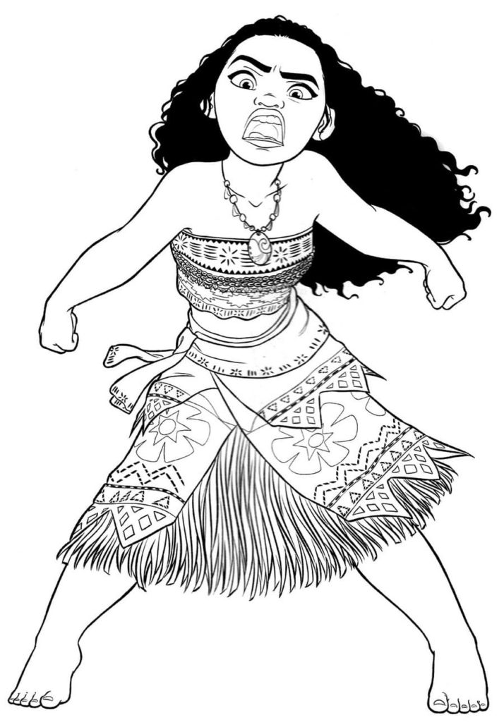 Disegni di Oceania da Colorare. Scarica e stampa gratuitamente