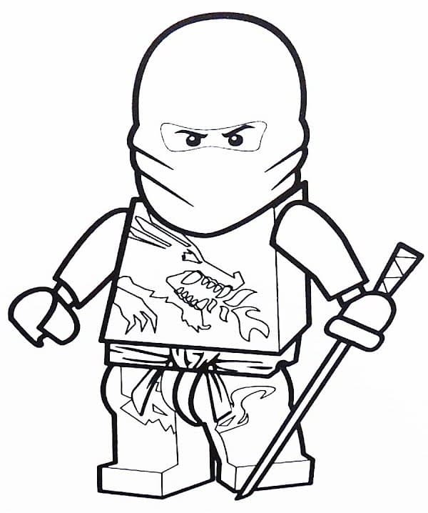 ninjago green ninja coloring pages