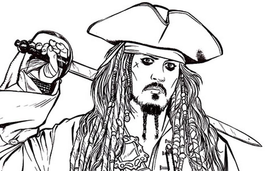 Coloring Pages Pirates (100 Pieces). Print for free