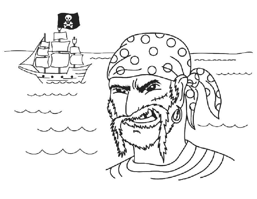 ausmalbilder piraten 100 stück kostenlos drucken