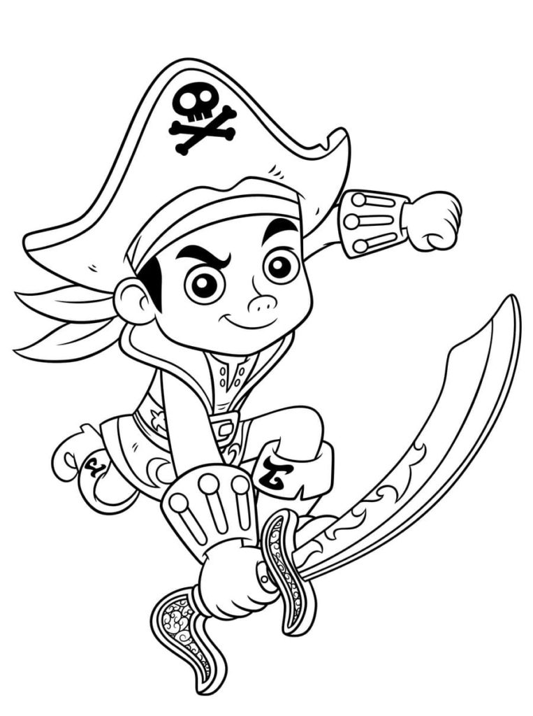 Раскраски Пираты (100 штук). Распечатайте бесплатно