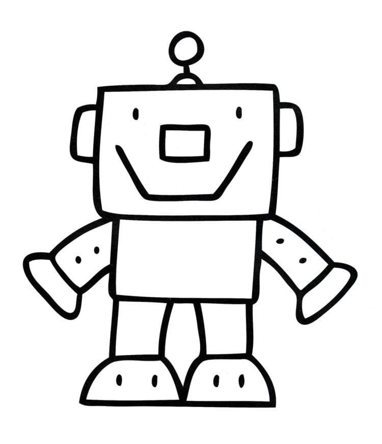 Disegni di Robot da colorare. Stampa gratuitamente una grande collezione