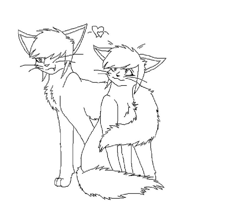 Warriors Cats Coloring pages. 90 Free printable Coloring Pages