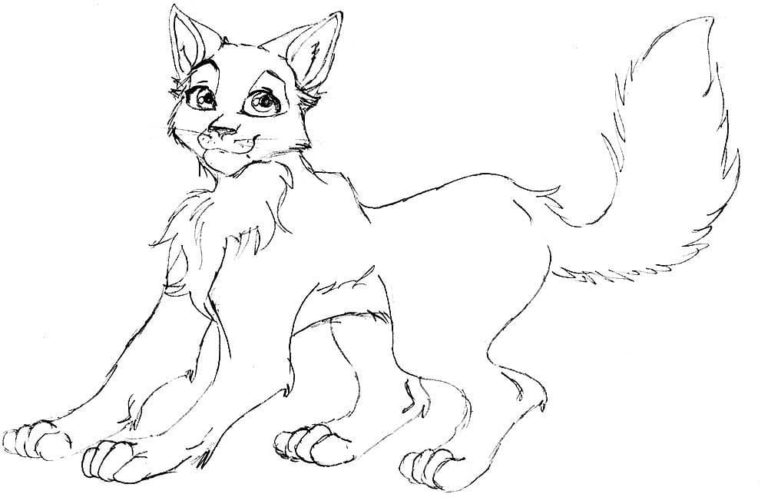 Warriors Cats Coloring pages. 90 Free printable Coloring Pages