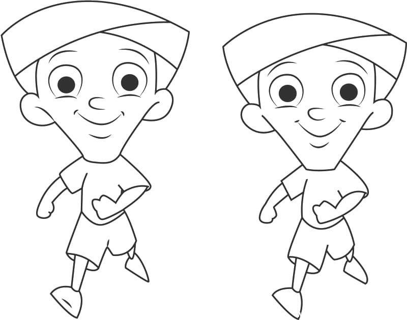 Chotta Bheem Coloring Pages. 55 Images Free Printable