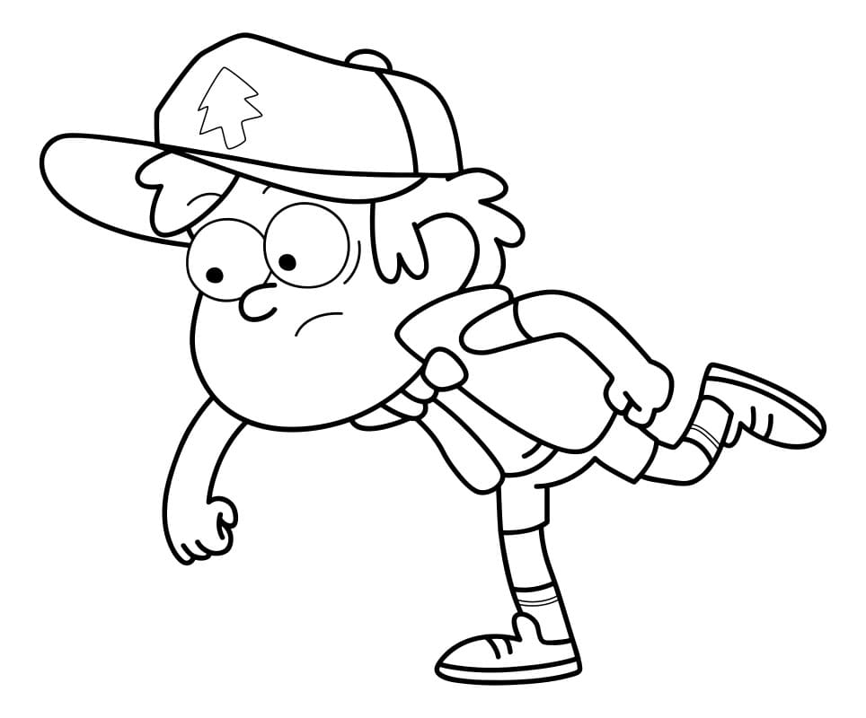 Gravity Falls coloring pages (100 Pieces). Print for free