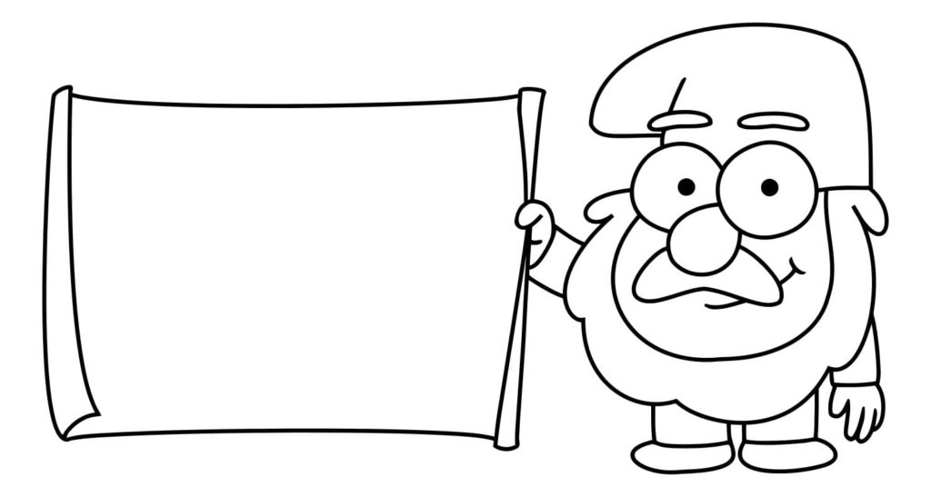 Desenhos de Gravity Falls para Colorir. Imprimir gratuitamente