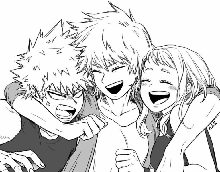 Coloriage de My hero Academia. 100 Coloriages Dessin à Imprimer