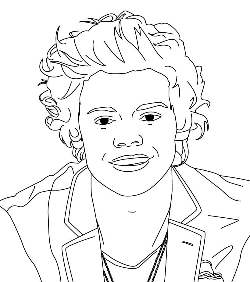 Coloring pages One Direction. Download and Print for Free