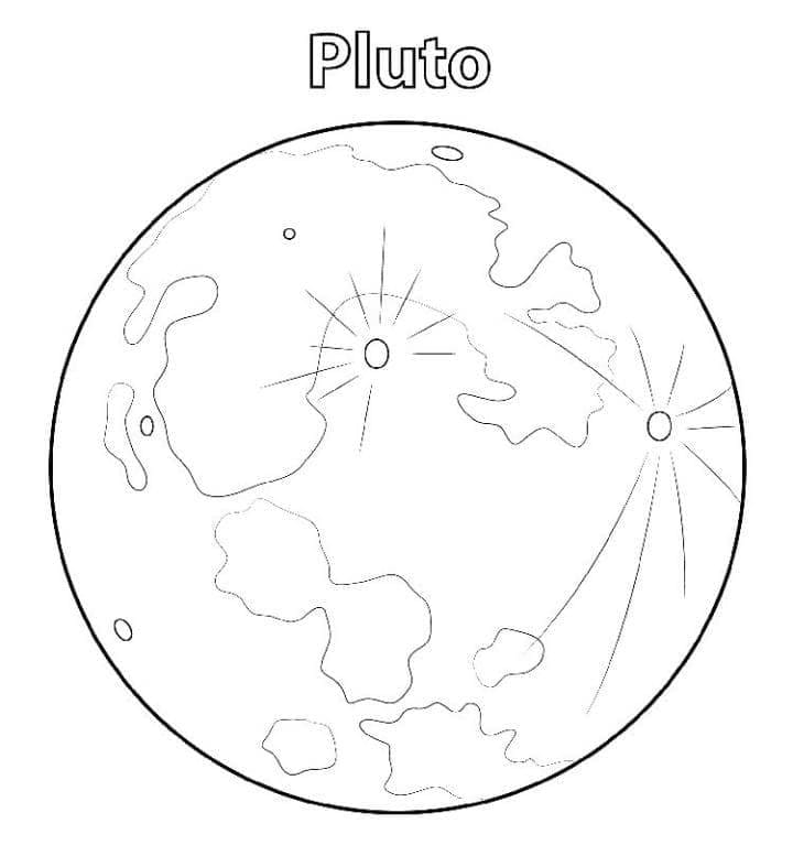 Ausmalbilder Planeten (90 Stück). Drucken Sie kostenlos für Kinder
