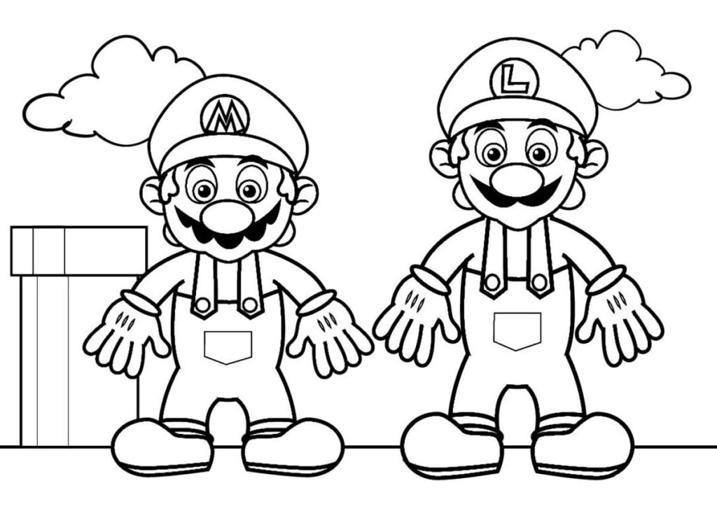 100 Ausmalbilder Mario zum kostenlosen Ausdrucken