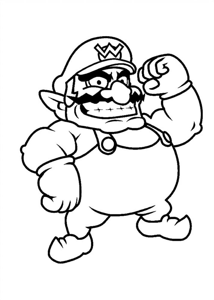 100 Disegni di Super Mario Bros. da Colorare per la Stampa gratuita
