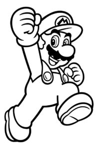 100 Coloring Pages Mario for Free Print | Mario and Luigi Coloring Pages