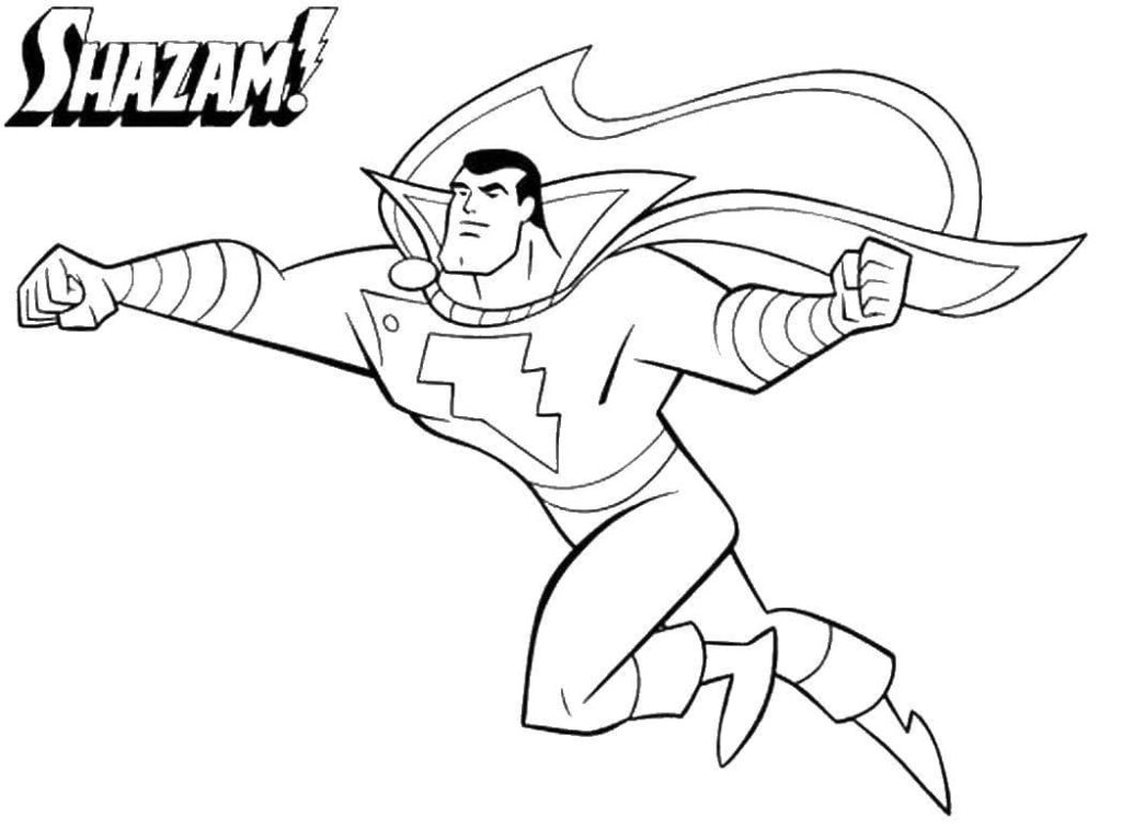 Desenhos de Super-heróis para Colorir. Imprimir gratuitamente