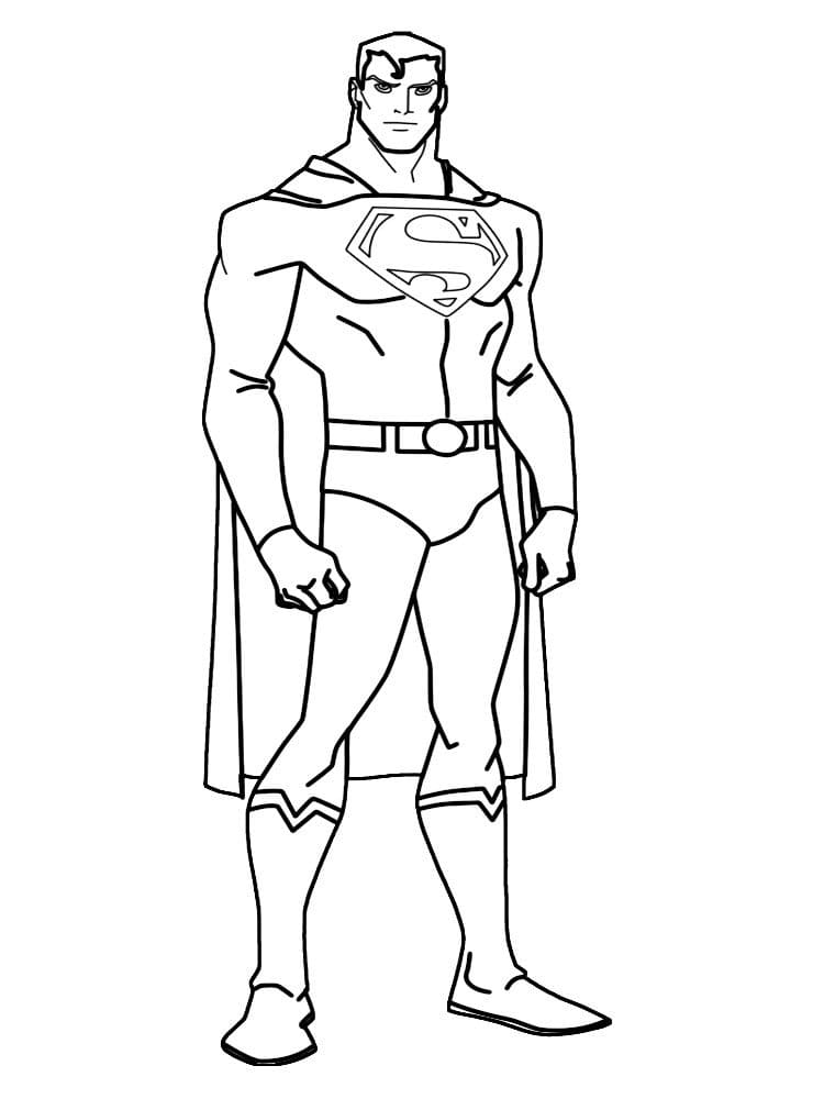 Superheroes Coloring Pages. Large Printable Collection