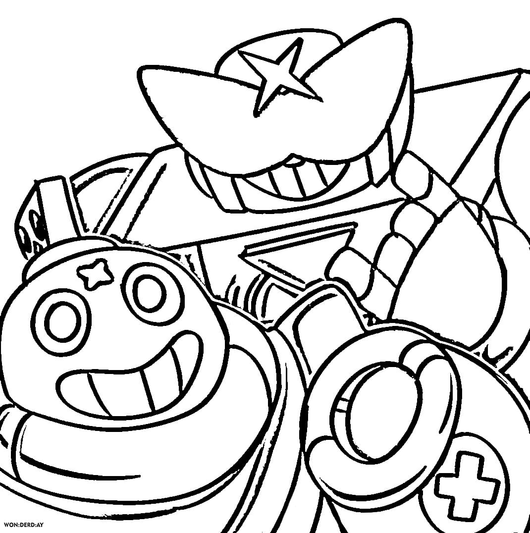 Coloring Pages Surge Brawl Stars Download And Print For Free - brawl stars party printables