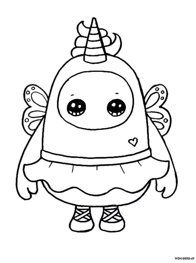 Fall Guys Coloring Pages. Print for Free