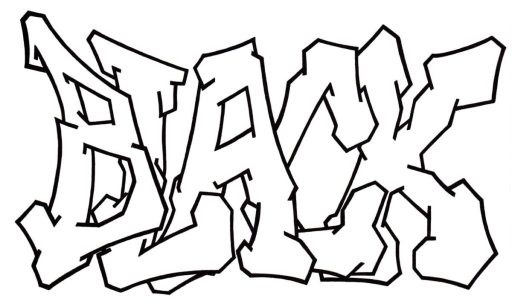 80 Coloriages Graffitis à imprimer