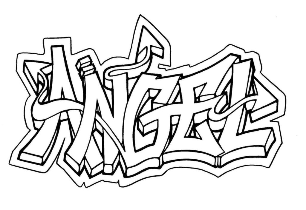 Graffiti Coloring Pages. 80 Best printable Coloring Pages