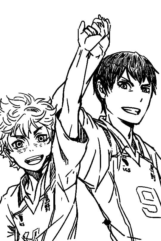 Haikyuu Anime Coloring Pages - Anime Wallpaper HD