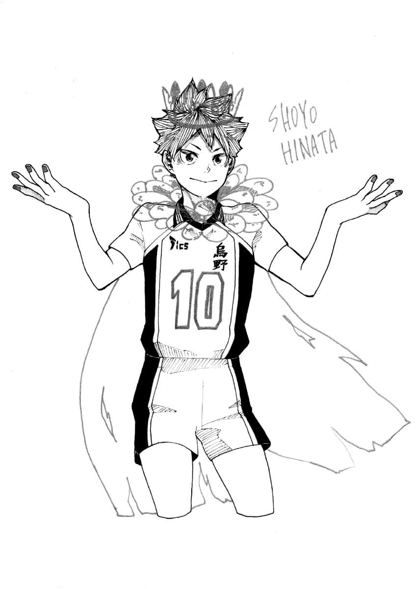 Anime Coloring Pages Haikyuu : Haikyuu coloring pages characters