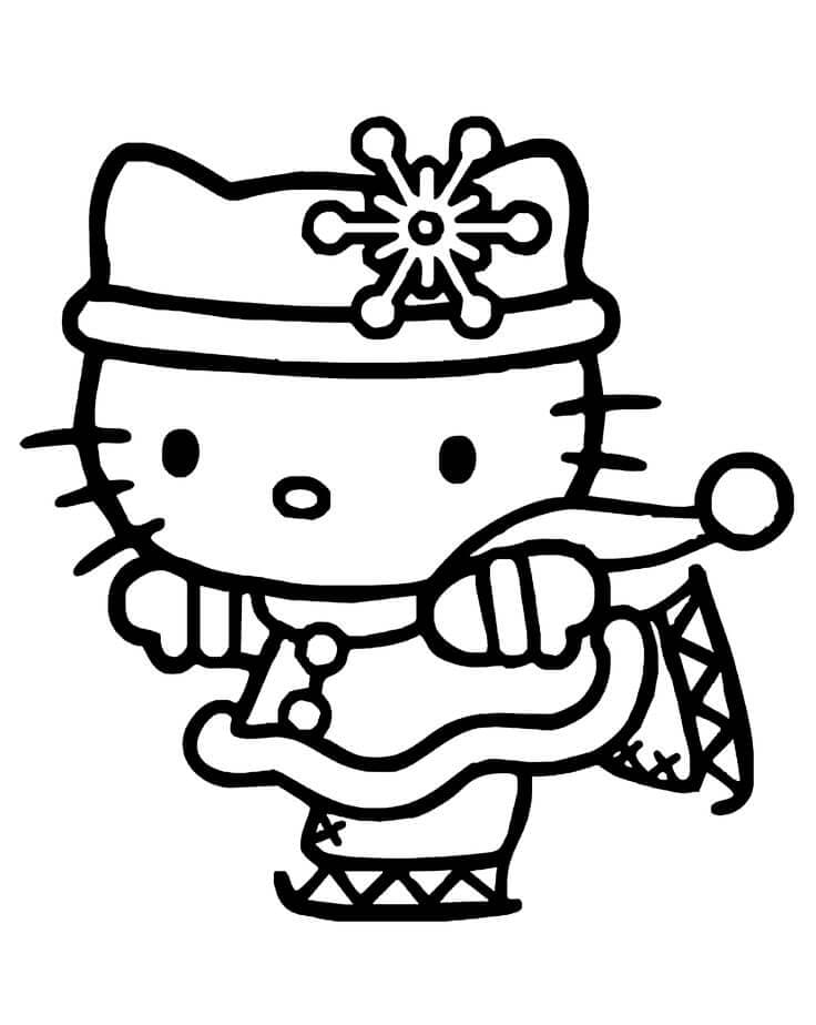  Dibujos de Hello Kitty para colorear. Imprime gratis   imágenes